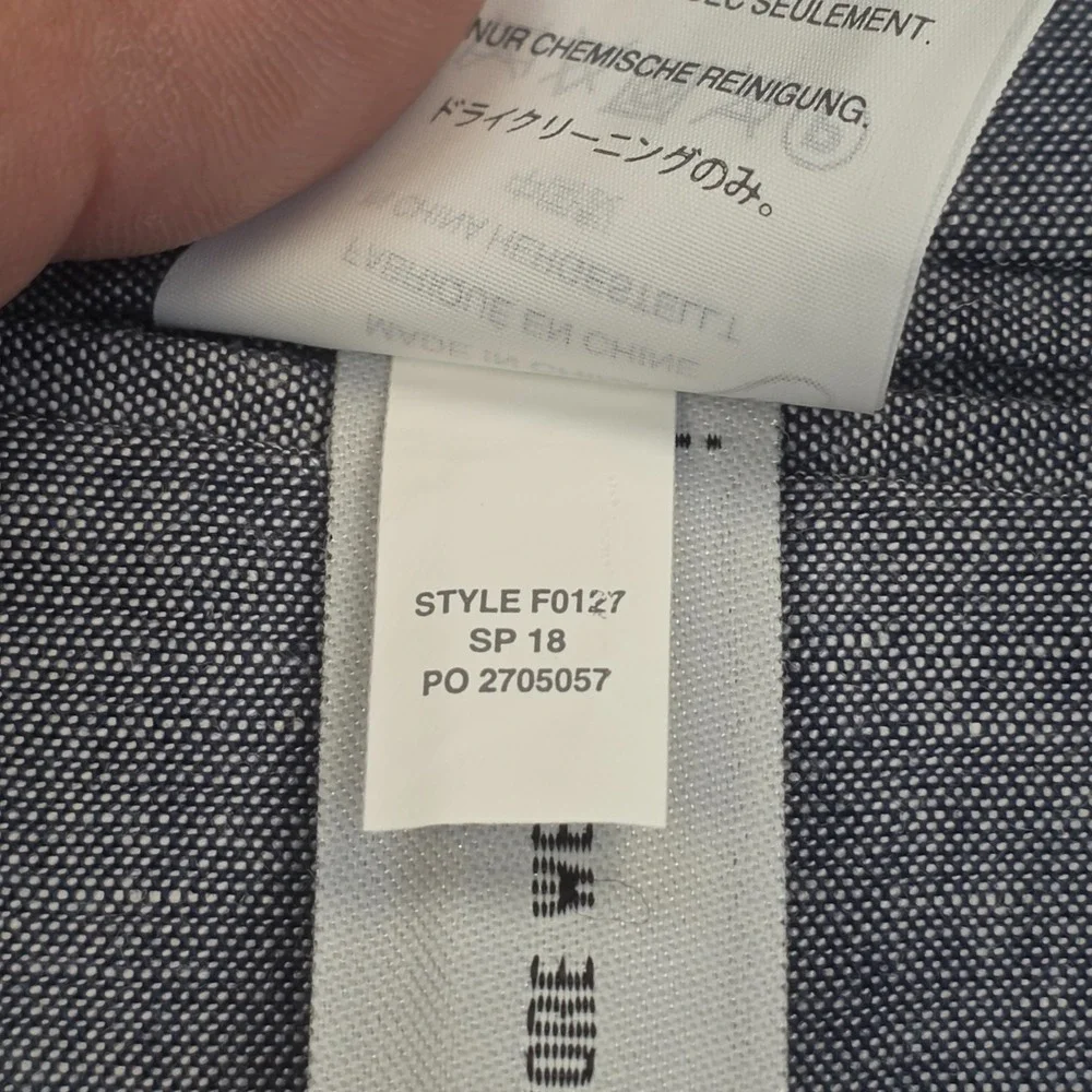 J.Crew Ludlow Somelos Blazer Men's 40R Gray-Blue Linen Blend 2-Button